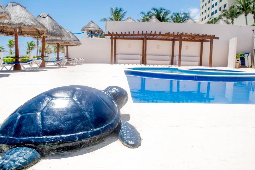 Ocean View Apartment, Best Beach Area, 3 Bedrooms Cancun Exterior photo