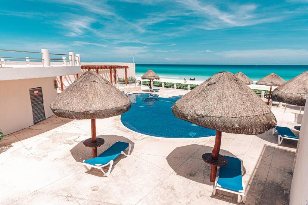 Ocean View Apartment, Best Beach Area, 3 Bedrooms Cancun Exterior photo