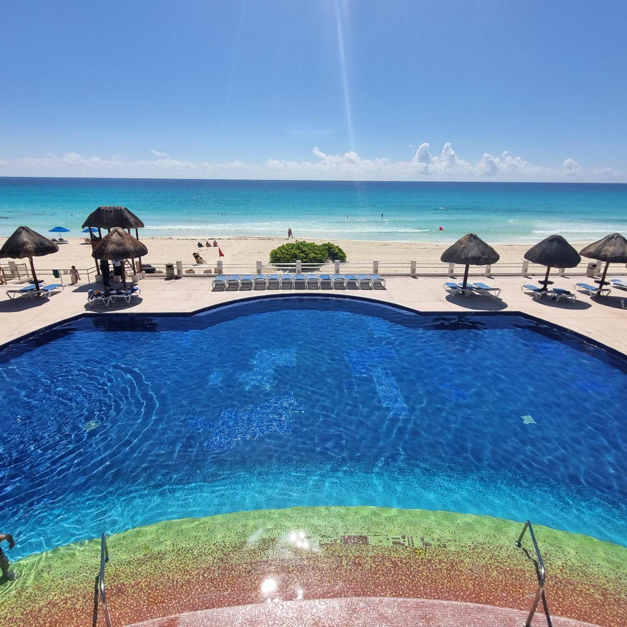 Ocean View Apartment, Best Beach Area, 3 Bedrooms Cancun Exterior photo